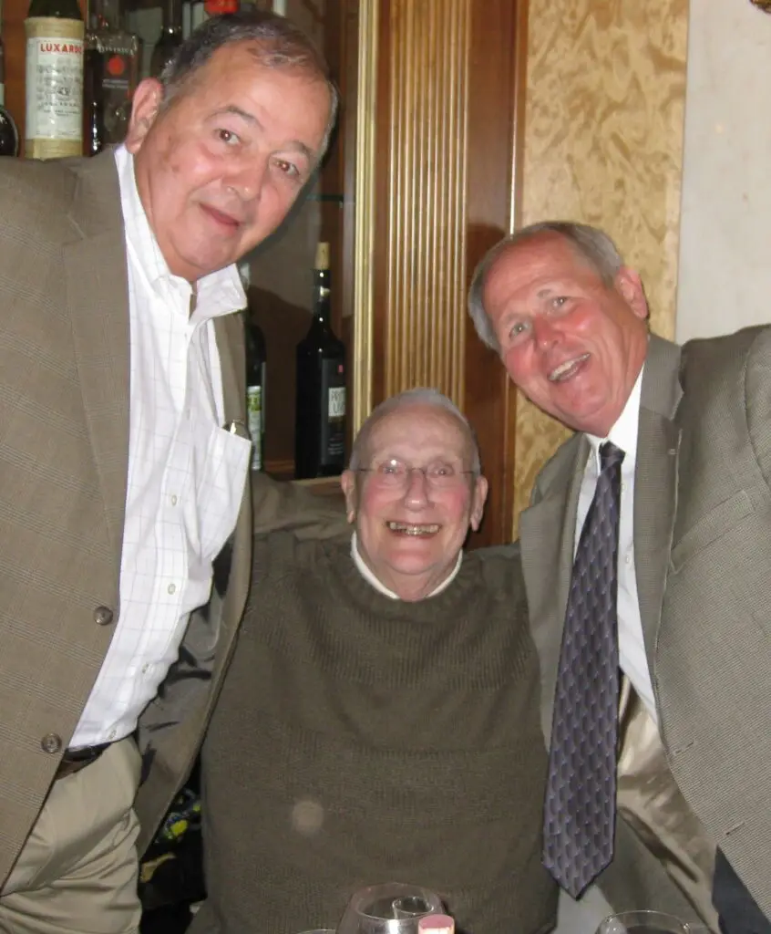 George J Lavin, Jr, Clyde Leonard and Eddie Gray - LaFamiglia Lunch - Philly