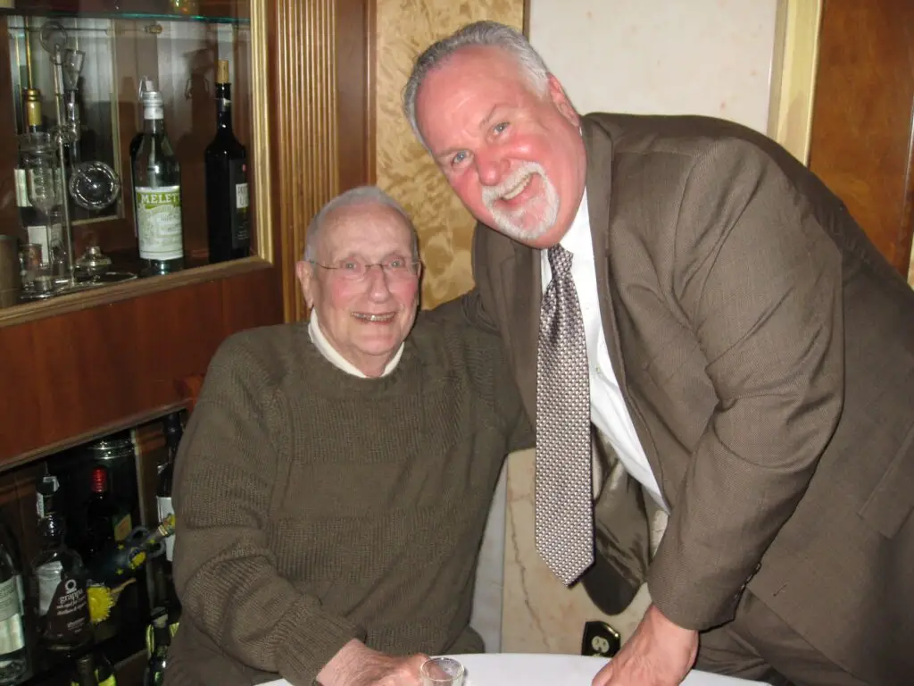 George J. Lavin, Jr. and Tom Oakes - Lunch at LaFamiglia