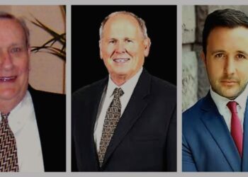 George J. Lavin, Jr., Edward A. Gray, and Thomas G. Oakes II — mentors whose guidance shaped a trial lawyer before his first case