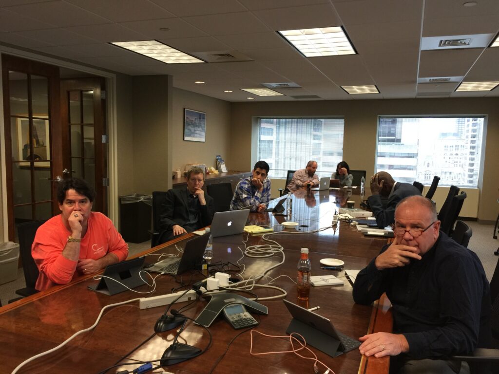 FedTechU litigation technology workshop featuring trial lawyers and litigation support professionals participating in collaborative courtroom technology and multimedia advocacy training