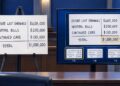 Witness-Marked Foam Board into a Digital Trial Exhibit - Featured image for a PhillyLegalNews Quick TechTip showing an original witness-marked damages board beside a courtroom display. The display uses the same board information with digital highlighting and snapshot labels to illustrate how each presentation iteration can be saved and republished.